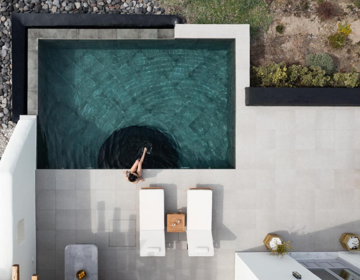 Saint John Oia-Exclusive Private Heated Pool Villas Ngoại thất bức ảnh