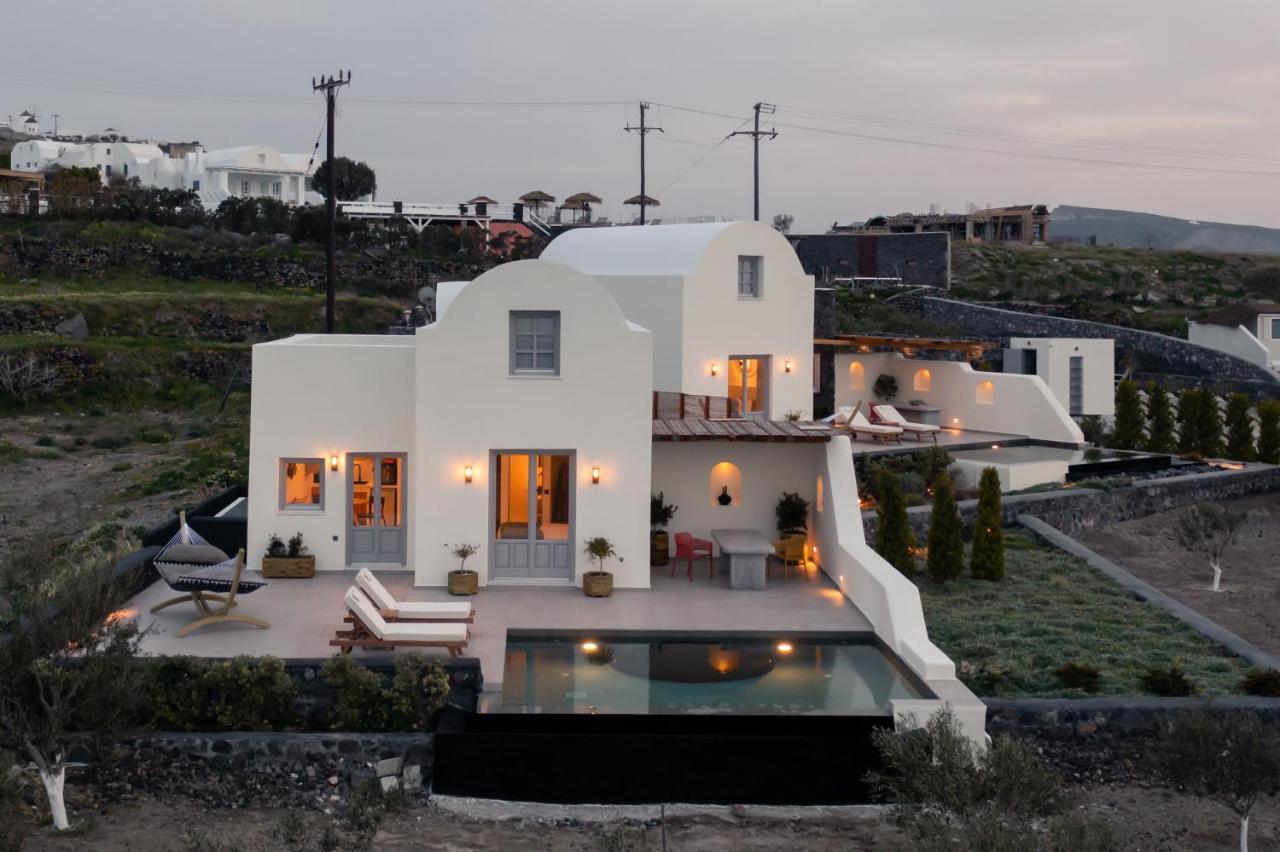Saint John Oia-Exclusive Private Heated Pool Villas Ngoại thất bức ảnh