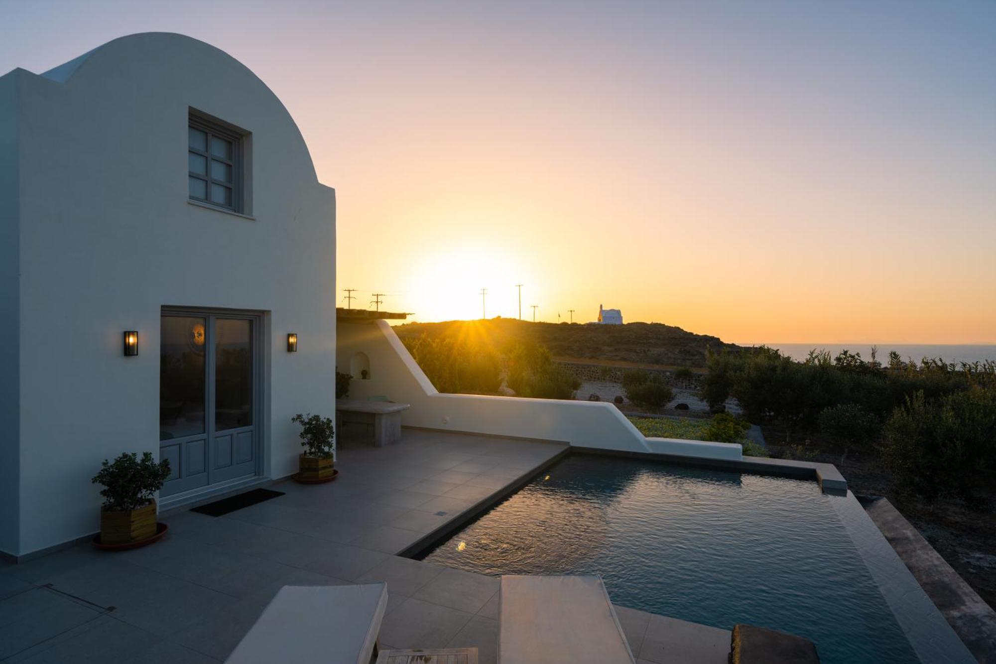 Saint John Oia-Exclusive Private Heated Pool Villas Ngoại thất bức ảnh