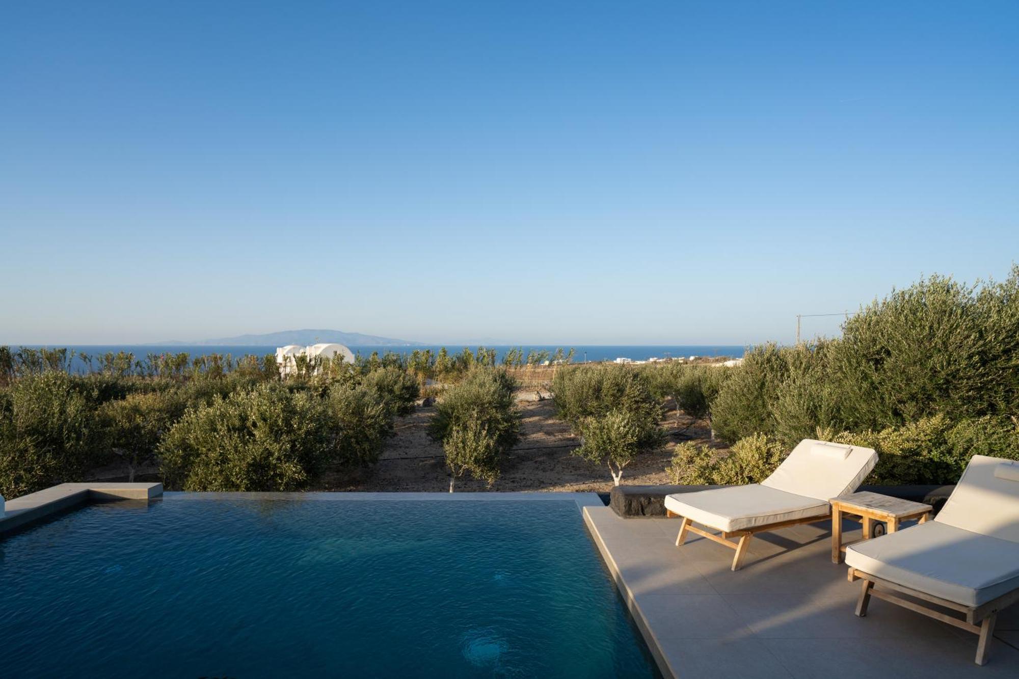 Saint John Oia-Exclusive Private Heated Pool Villas Ngoại thất bức ảnh