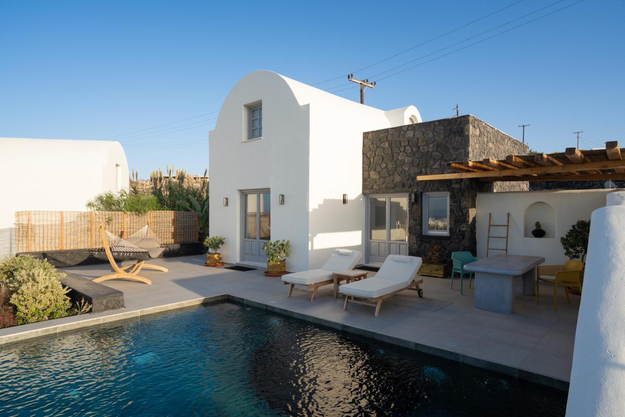Saint John Oia-Exclusive Private Heated Pool Villas Ngoại thất bức ảnh